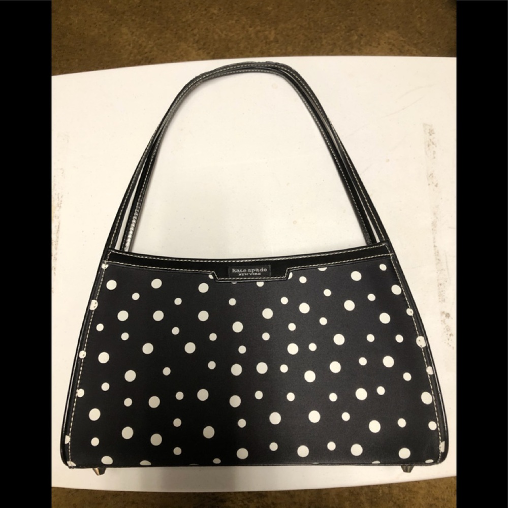 Kate Spade Black & White Polka Dot Purse